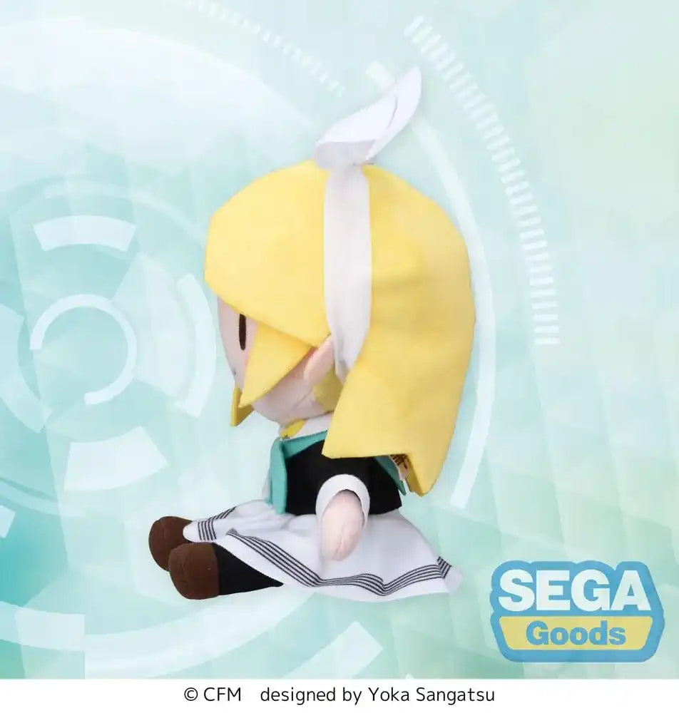 Character Vocal Series 02: Kagamine Rin/Len Fuwa Petit Mini Plüschfigur Kagamine Rin Uniform Ver. (EX) 16 cm - Smalltinytoystore