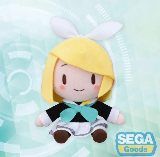 Character Vocal Series 02: Kagamine Rin/Len Fuwa Petit Mini Plüschfigur Kagamine Rin Uniform Ver. (EX) 16 cm - Smalltinytoystore