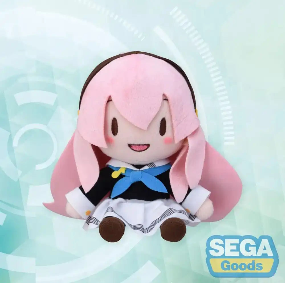 Character Vocal Series 02: Kagamine Rin/Len Fuwa Petit Mini Plüschfigur Megurine Luka Uniform Ver. (EX) 16 cm - Smalltinytoystore