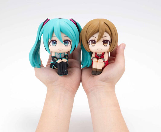 Character Vocal Series Look Up PVC Statue Hatsune Miku & Meiko Set (with gift) 11 cm - Smalltinytoystore