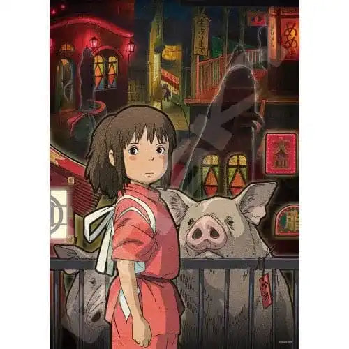 Chihiros Reise ins Zauberland Puzzle Stained Glass The Other Side of the Tunnel (500 Teile) - Smalltinytoystore