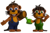 Chipper & Sons Lumber Co. Vinyl Figur Chipper and Tyke 11 cm - Smalltinytoystore