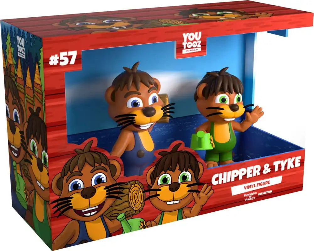 Chipper & Sons Lumber Co. Vinyl Figur Chipper and Tyke 11 cm - Smalltinytoystore