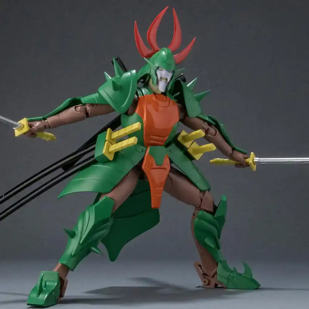 Chou-Dan-Kadou Yoroiden-Samurai Troopers Actionfigur Doku Mashou Naaza 15 cm - Smalltinytoystore
