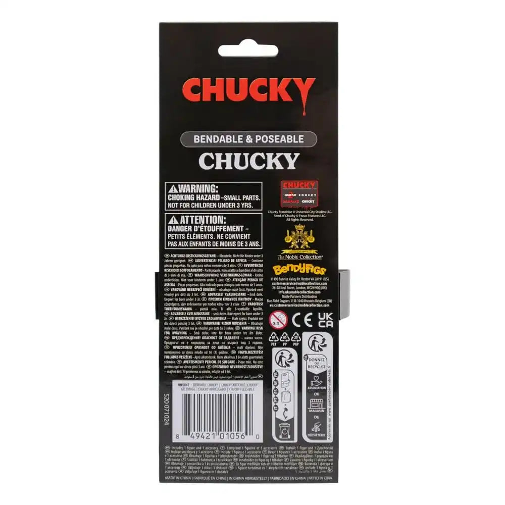 Chucky Die Mörderpuppe Bendyfigs Biegefigur Chucky 14 cm - Smalltinytoystore