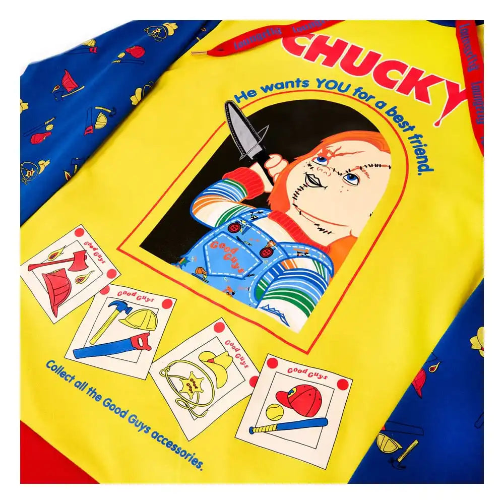 Chucky - Die Mörderpuppe by Loungefly Kapuzenjacke Chucky Größe L - Smalltinytoystore