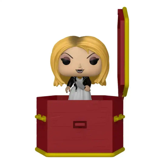 Chucky - Die Mörderpuppe Coffin Pocket POP! Vinyl Figur Tiffany - Smalltinytoystore