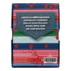 Chucky Die Mörderpuppe mit Spell Card Metallbarren Chucky Limited Edition - Smalltinytoystore