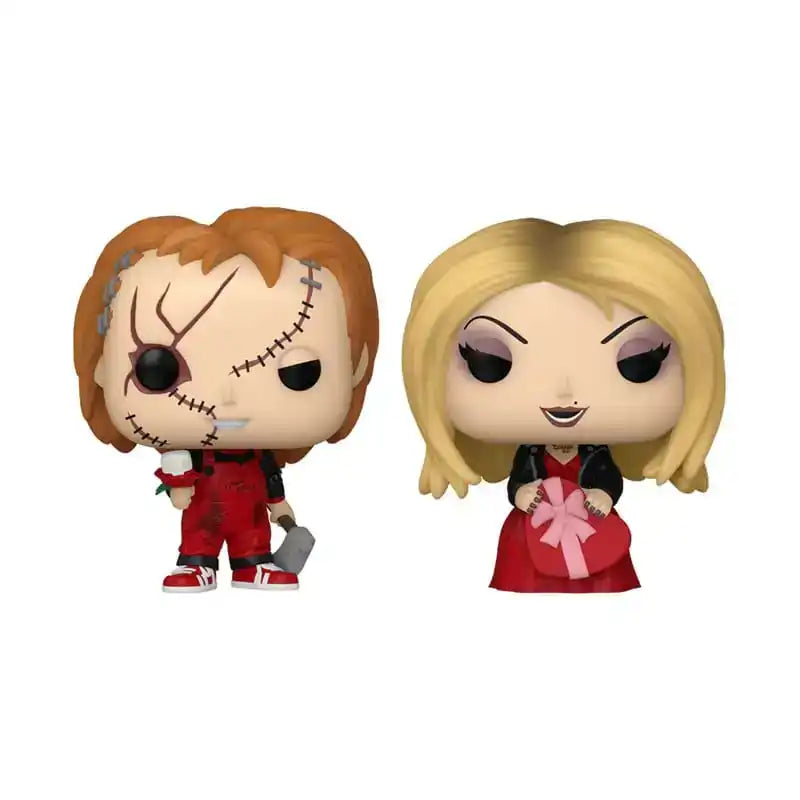Chucky - Die Mörderpuppe Pocket POP! Vinyl Figuren 2er-Pack Valentines 4 cm - Smalltinytoystore