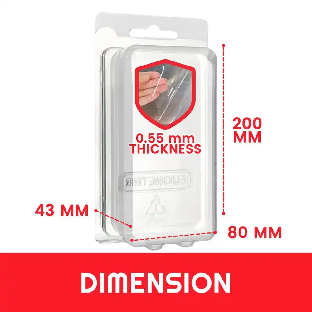 Clamshell PET Gehäuse 35er-Pack für Actionfiguren XL - Smalltinytoystore