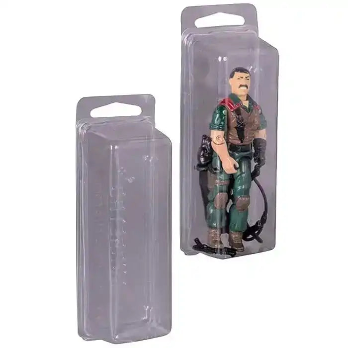 Clamshell PET Gehäuse 50er-Pack für Actionfiguren - Smalltinytoystore