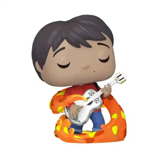 Coco POP! Disney Vinyl Figur Miguel w/guitar (Glow-in-the-Dark) 9 cm - Smalltinytoystore
