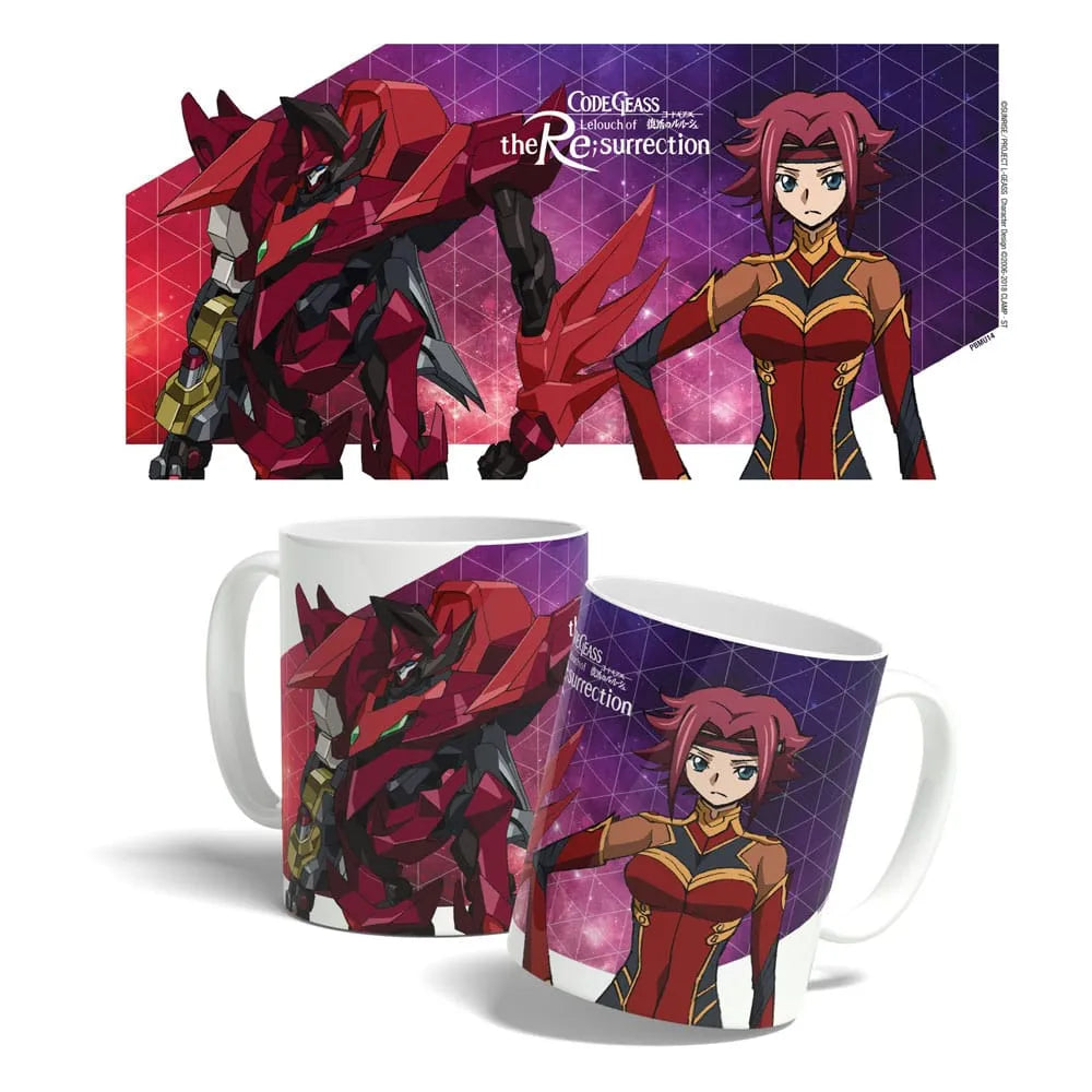Code Geass Lelouch of the Re:surrection Tasse Kallen Stadtfeld and Guren Special Type 325 ml - Smalltinytoystore