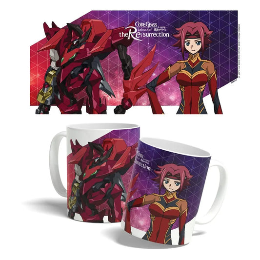 Code Geass Lelouch of the Re:surrection Tasse Kallen Stadtfeld and Guren Special Type 325 ml - Smalltinytoystore