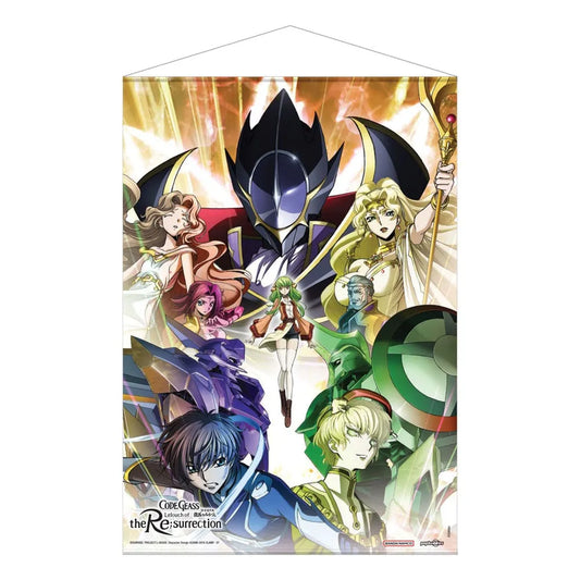 Code Geass Lelouch of the Re:surrection Wandrolle Key Art Visual 50 x 70 cm - Smalltinytoystore