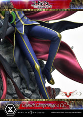 Code Geass: Lelouch of the Rebellion Concept Masterline Series Statue 1/6 Lelouch Lamperouge & C.C. 44 cm - Smalltinytoystore