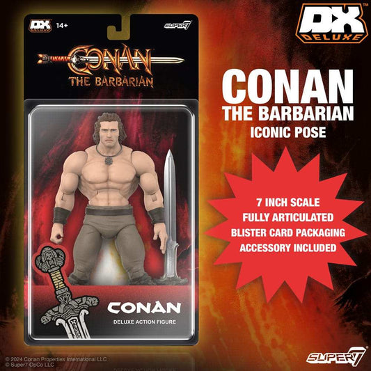 Conan der Barbar 1982 Deluxe Actionfigur Conan Iconic Pose 18 cm - Smalltinytoystore