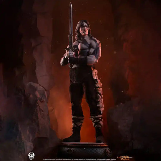 Conan der Barbar Elite Series Statue 1/2 Conan Warpaint Edition 116 cm - Smalltinytoystore