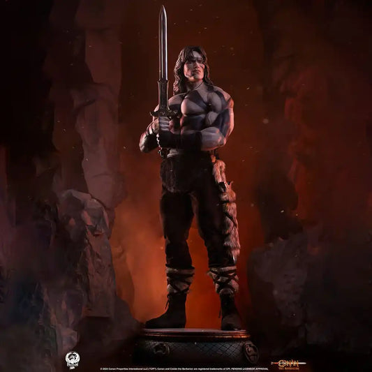 Conan der Barbar Elite Series Statue 1/2 Conan Warpaint Edition 116 cm - Smalltinytoystore