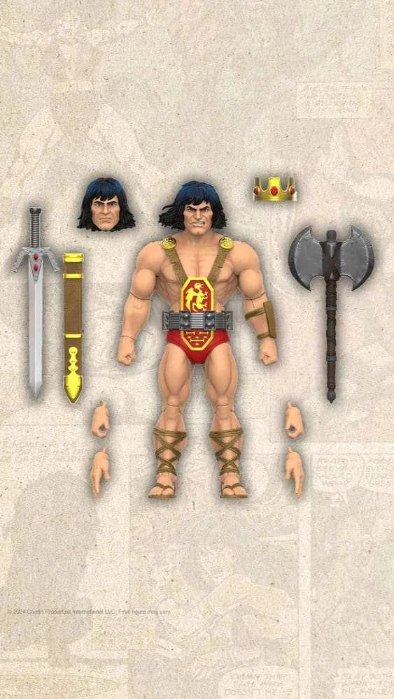 Conan der Barbar Ultimates Actionfigur Kull The Conqueror 18 cm - Smalltinytoystore