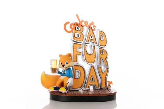 Conker´s Bad Fur Day Statue Game Cover Standard Edition 45 cm