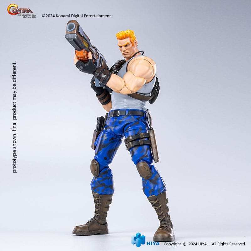 Contra Operation Galuga Exquisite Basic Bill Rizer 16 cm - Smalltinytoystore