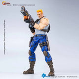 Contra Operation Galuga Exquisite Basic Bill Rizer 16 cm - Smalltinytoystore