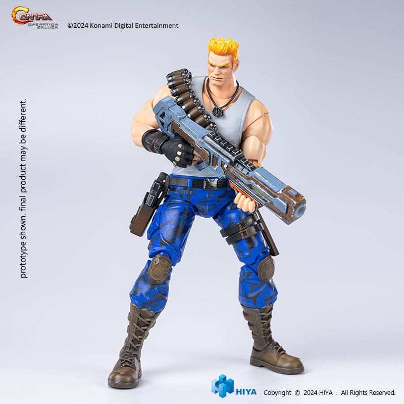 Contra Operation Galuga Exquisite Basic Bill Rizer 16 cm - Smalltinytoystore