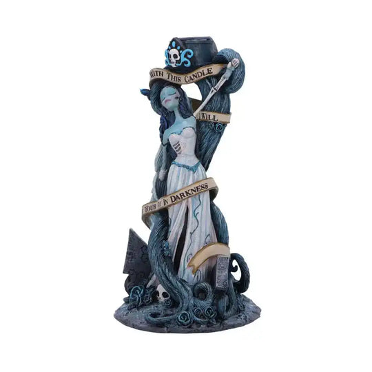 Corpse Bride - Hochzeit mit einer Leiche Kerzenständer With This Candle Vow 19 cm - Smalltinytoystore