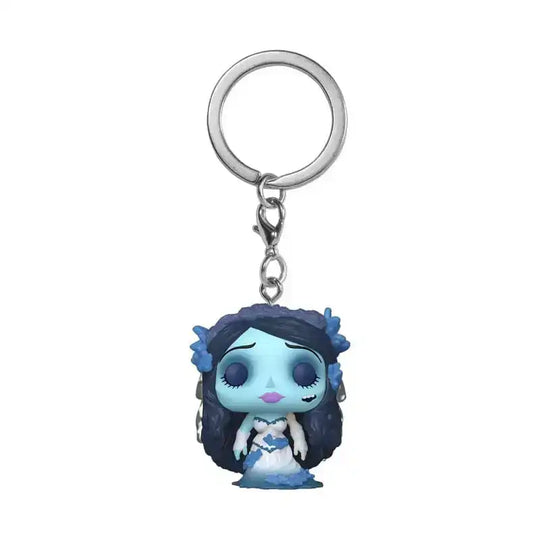 Corpse Bride Pocket POP! Vinyl Schlüsselanhänger 4 cm Emily with Butterflies Display (12)