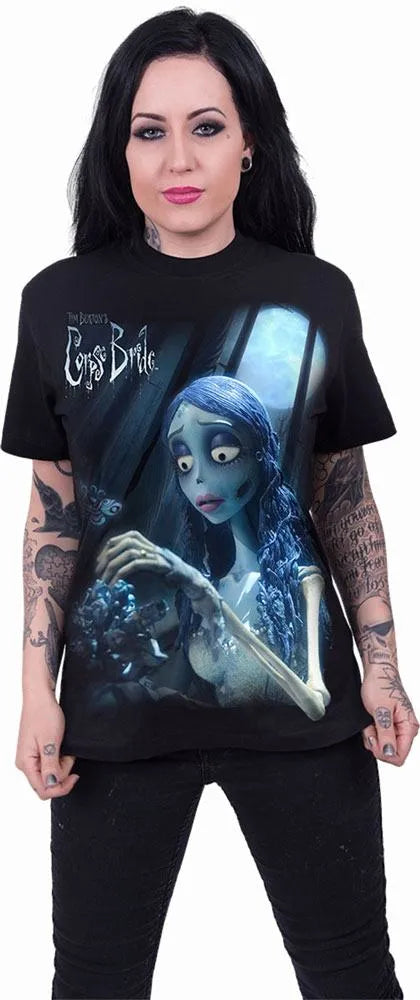 Corpse Bride T-Shirt Glow in the Dark Größe L