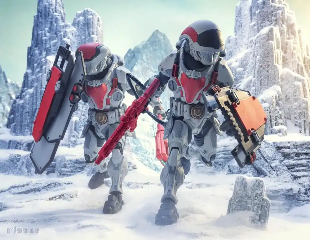 Cosmic Legions: Outpost Zaxxius Actionfigur T.U.5.C.C. Phantom Trooper - Smalltinytoystore