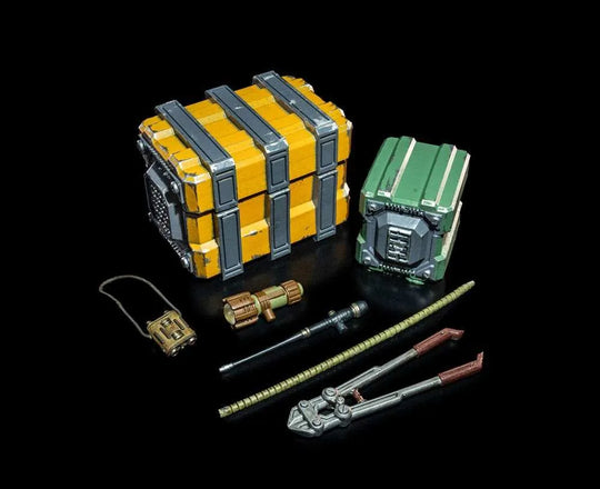Cosmic Legions: OxKrewe Book Two Harrow Zone Zubehör-Set für Actionfiguren Wasteland Survival Set - Smalltinytoystore