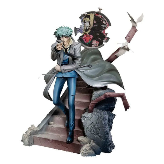 Cowboy Bebop PVC Statue 2nd GIG Spike Spiegel Daybreak 27 cm - Smalltinytoystore