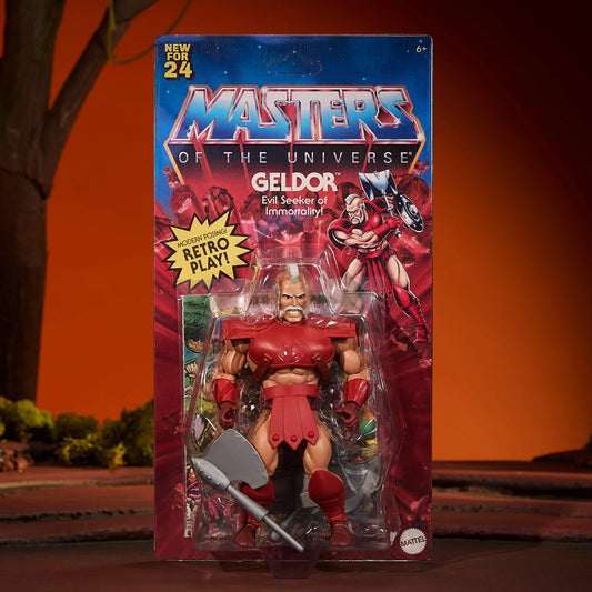 Masters of the Universe Geldor Origins Mattel Creations