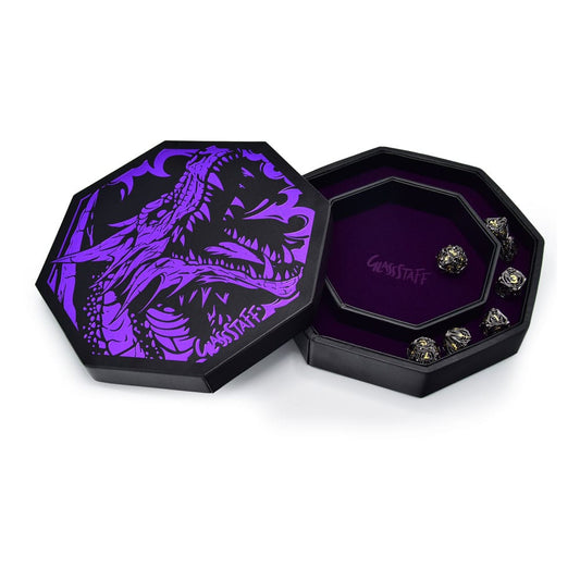 CritStones Arena Würfelteller Purple Dragon - Beschädigte Verpackung - Smalltinytoystore