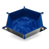 CritStones Faltbarer Würfelteller Dragon Skin Edition Blue - Smalltinytoystore