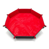 CritStones Faltbarer Würfelteller Dragon Skin XL Edition Red - Smalltinytoystore