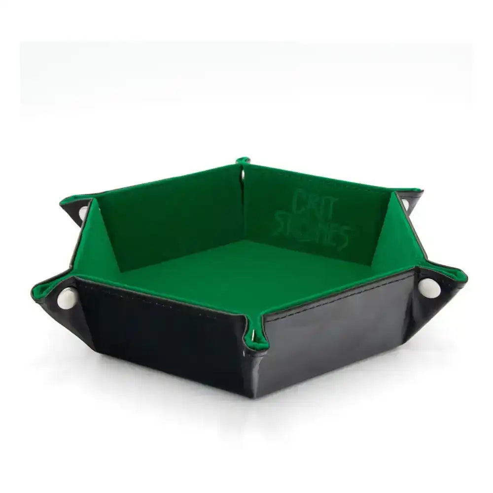 CritStones Faltbarer Würfelteller Green - Smalltinytoystore