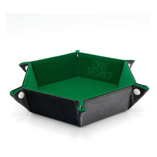 CritStones Faltbarer Würfelteller Green - Smalltinytoystore