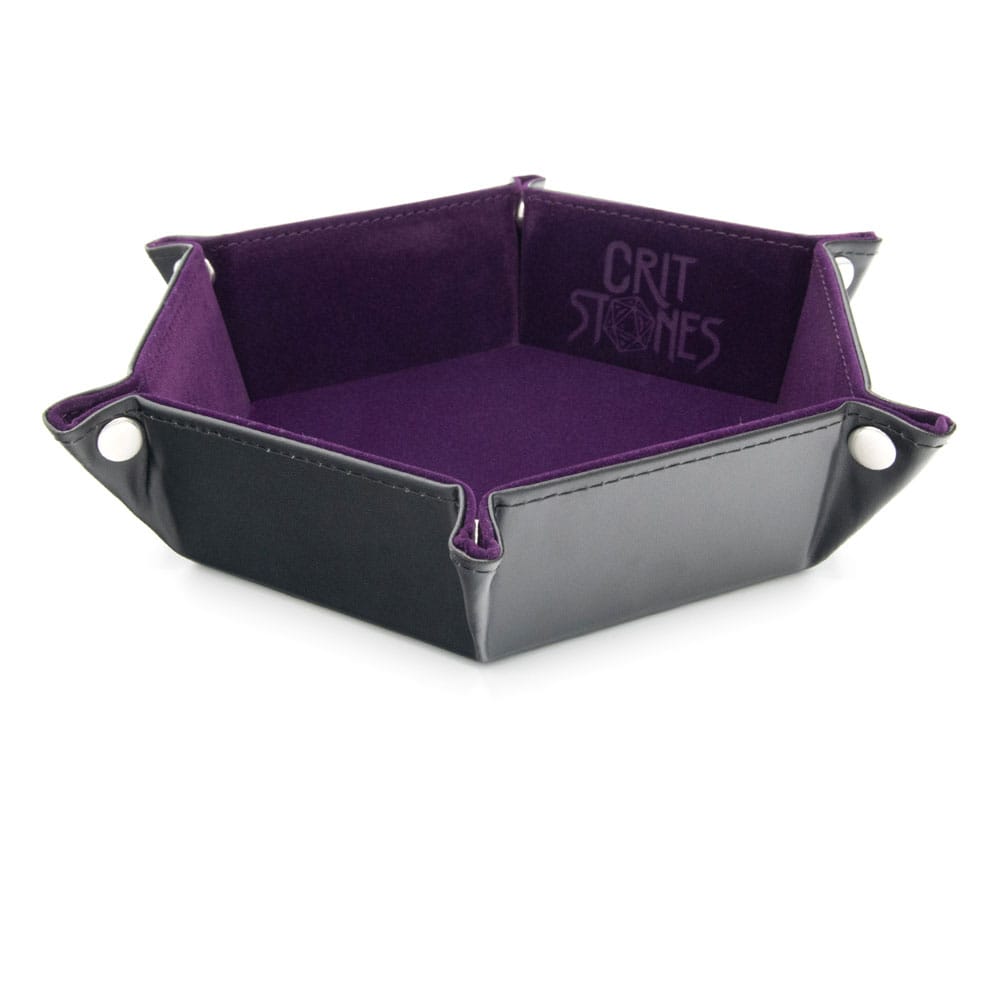 CritStones Faltbarer Würfelteller Purple - Smalltinytoystore