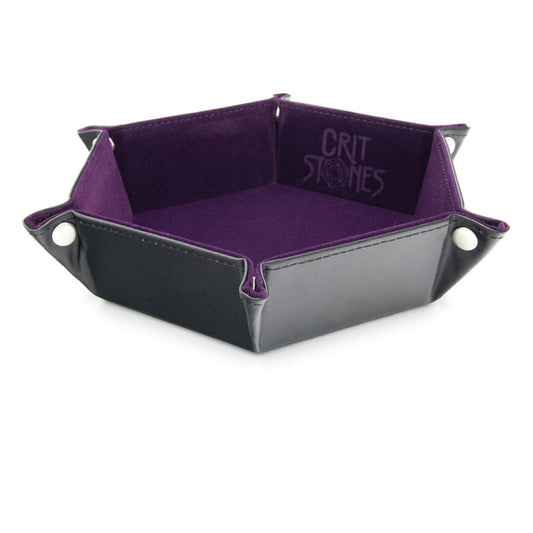 CritStones Faltbarer Würfelteller Purple - Smalltinytoystore
