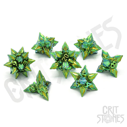 CritStones Metal Würfel Set Unholy Bane (7) - Smalltinytoystore