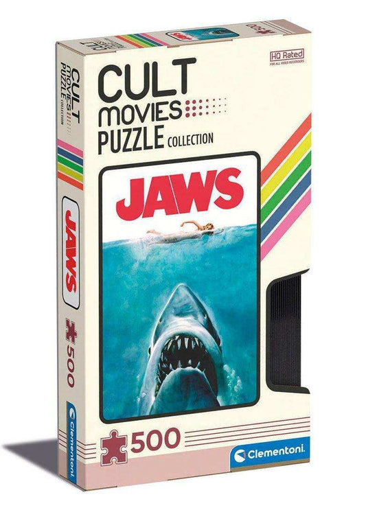 Cult Movies Puzzle Collection Puzzle Jaws (500 Teile) - Smalltinytoystore