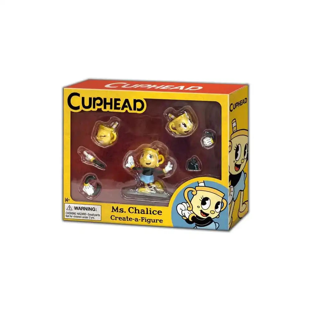 Cuphead Create a Figure Minifigur Fräulein Kelch - Smalltinytoystore