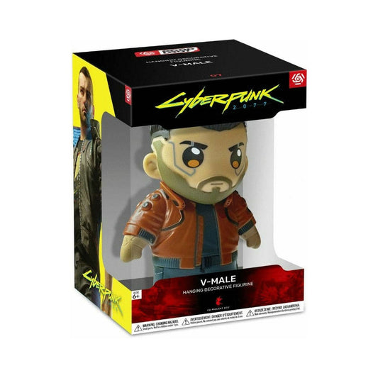 Cyberpunk 2077 Figur zum Aufhängen V-Male 10 cm - Smalltinytoystore
