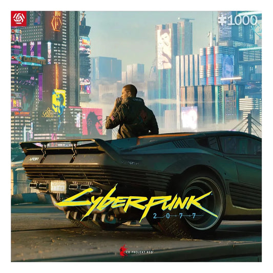 Cyberpunk 2077 Gaming Puzzle Mercenary on the Rise (1000 Teile) - Smalltinytoystore