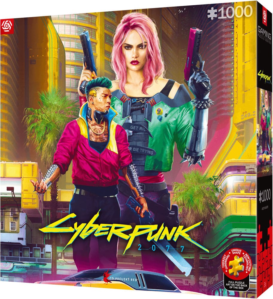 Cyberpunk 2077 Puzzle Kitsch Style (1000 Teile) - Smalltinytoystore