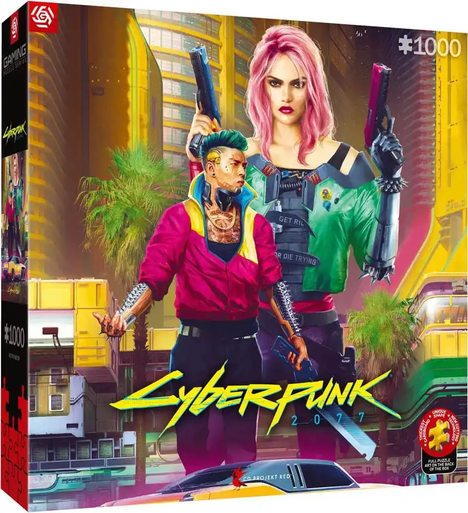 Cyberpunk 2077 Puzzle Kitsch Style (1000 Teile) - Smalltinytoystore