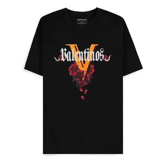 Cyberpunk 2077 T-Shirt Valentino's Größe S - Smalltinytoystore